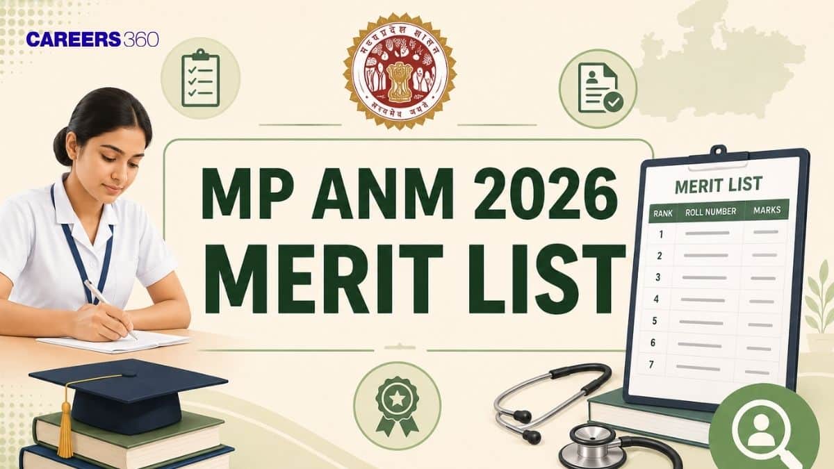 MP ANM Merit List 2026 OUT Today: Rank List PDF Download Link at dme.mponline.gov.in